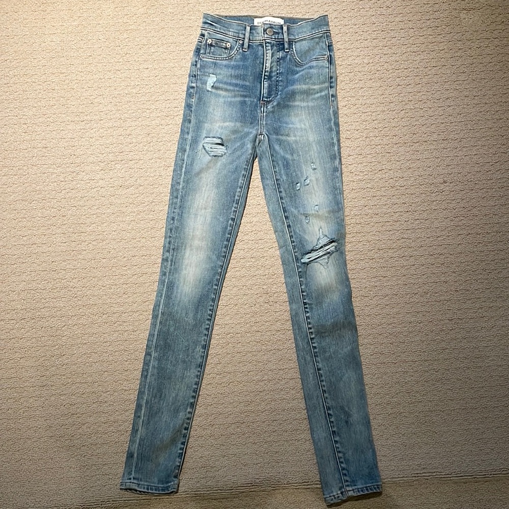 Denim Forum Lola High Rise Skinny Jean